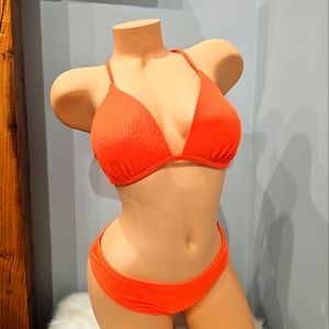 Malibu Dream Girl Orange Bikini XL Top M Bottom